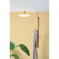 Lampa sufitowa Baroni mosiądz antyczny | biały Ø35cm. 2xG9 halo design 990150 | 5703638990150 noxbox lampynox www.lampynox.pl