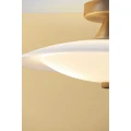 Lampa sufitowa Baroni mosiądz antyczny | biały Ø35cm. 2xG9 halo design 990150 | 5703638990150 noxbox lampynox www.lampynox.pl