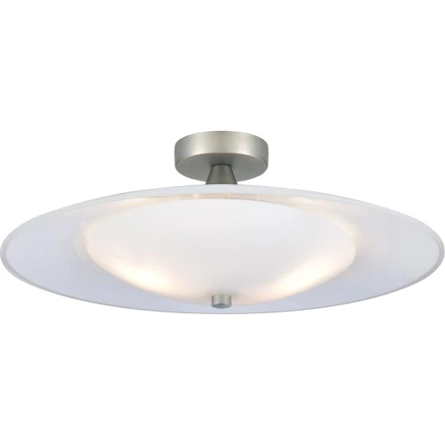 Lampa sufitowa Baroni aluminium | biały Ø46cm. 3xG9 halo design 990167 | 5703638990167 noxbox lampynox www.lampynox.pl
