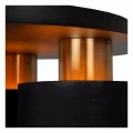 Lampa sufitowa FUDRAL czarny | matowe złoto - mosiądz Ø 37cm. 3xE27 Lucide 74115/03/30 | 5411212741042 noxbox lampynox www.lampynox.pl