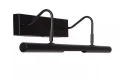Kinkiet ścienny nad obraz VINZ czarny szer. 60cm. 2xG9 Lucide 45299/04/30 | 5411212452214 noxbox lampynox www.lampynox.pl