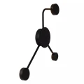 Kinkiet ścienny JAYDEN czarny LED 3x3,3W 3000K Lucide 70284/09/30 | 5411212702333 noxbox lampynox www.lampynox.pl