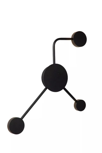 Kinkiet ścienny JAYDEN czarny LED 3x3,3W 3000K Lucide 70284/09/30 | 5411212702333 noxbox lampynox www.lampynox.pl