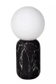 Lampka stołowa MARBOL czarny Ø 15cm. E27 Lucide 06520/01/30 | 5411212061447 noxbox lampynox www.lampynox.pl
