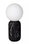 MARBOL czarny Ø 15cm. E27 Lampka stołowa