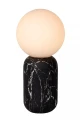Lampka stołowa MARBOL czarny Ø 15cm. E27 Lucide 06520/01/30 | 5411212061447 noxbox lampynox www.lampynox.pl