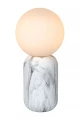 Lampka stołowa MARBOL biały Ø 15cm. E27 Lucide 06520/01/31 | 5411212061454 noxbox lampynox www.lampynox.pl