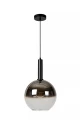 Lampa wisząca MARIUS czarny | szary przydymiony Ø 30cm. E27 Lucide 45402/30/30 | 5411212452252 noxbox lampynox www.lampynox.pl