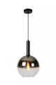 Lampa wisząca MARIUS czarny | szary przydymiony Ø 30cm. E27 Lucide 45402/30/30 | 5411212452252 noxbox lampynox www.lampynox.pl