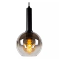 Lampa wisząca MARIUS czarny | szary przydymiony Ø 55cm. 5xE27 Lucide 45402/15/30 | 5411212452245 noxbox lampynox www.lampynox.pl