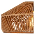 Lampa wisząca YUNKAI brąz rattan Ø 60cm. 3xE27 Lucide 10413/03/72 | 5411212105714 noxbox lampynox www.lampynox.pl