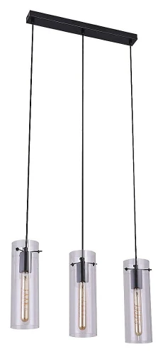 Lampa wisząca Acantha czarny 3xE27 Rabalux 5259 | 5998250352596 noxbox lampynox www.lampynox.pl