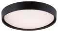 Lampa sufitowa sterowana aplikacją i pilotem Achilles czarny Ø 50cm. LED Wi-Fi Dim. 40W 2700-6500K RGB Pilot Rabalux 3146 | 5998250331461 noxbox lampynox www.lampynox.pl