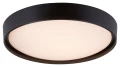 Lampa sufitowa sterowana aplikacją i pilotem Achilles czarny Ø 50cm. LED Wi-Fi Dim. 40W 2700-6500K RGB Pilot Rabalux 3146 | 5998250331461 noxbox lampynox www.lampynox.pl