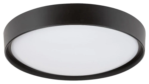 Lampa sufitowa sterowana aplikacją i pilotem Achilles czarny Ø 50cm. LED Wi-Fi Dim. 40W 2700-6500K RGB Pilot Rabalux 3146 | 5998250331461 noxbox lampynox www.lampynox.pl