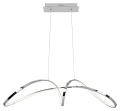 Lampa wisząca Aisha chrom LED 38W 4000K Rabalux 5358 | 5998250353586 noxbox lampynox www.lampynox.pl