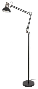 Aristeo czarny mat E27 Lampa podłogowa regulowana