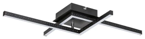 Casimir czarny mat LED 23W 4000K Lampa sufitowa