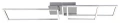 Lampa sufitowa Cesario chrom LED 44W 4000K Rabalux 3659 | 5998250336596 noxbox lampynox www.lampynox.pl