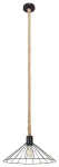 Daryl czarny | beż Ø 35cm. E27 Lampa wisząca