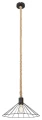 Lampa wisząca Daryl czarny | brąz Ø 35cm. E27 Rabalux 5271 | 5998250352718 noxbox lampynox www.lampynox.pl