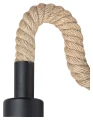 Kinkiet ścienny Daryl czarny | beż Ø 15cm. E27 Rabalux 5270 | 5998250352701 noxbox lampynox www.lampynox.pl