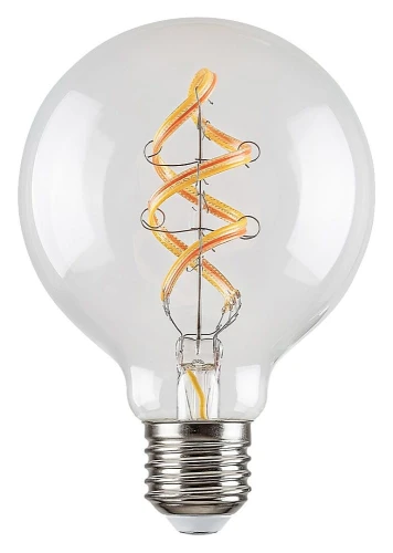 Żarówka GLOB Filament LED dim. 4W 2700K RGB Wi-Fi E27 ściemnialna sterownie aplikacją Rabalux 1989 | 5998250319896 noxbox lampynox www.lampynox.pl