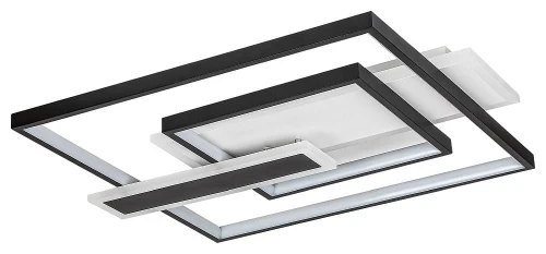 Lampa sufitowa Herkules czarny mat LED 50W 4000K Rabalux 2932 | 5998250329321 noxbox lampynox www.lampynox.pl