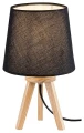 Lampka stołowa Lychee czarny | beż E14 Rabalux 2069 | 5998250320694 noxbox lampynox www.lampynox.pl