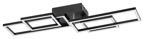 Lampa sufitowa regulowana Quince czarny LED 40W 4000K Rabalux 3084 | 5998250330846 noxbox lampynox www.lampynox.pl