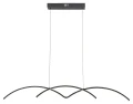 Lampa wisząca River czarny LED 40W 4000K Rabalux 6899 | 5998250368993 noxbox lampynox www.lampynox.pl