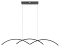 Lampa wisząca River czarny LED 40W 4000K Rabalux 6899 | 5998250368993 noxbox lampynox www.lampynox.pl