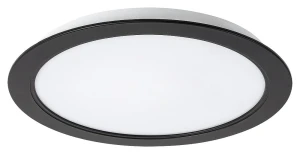 Shaun czarny Ø 17cm. LED 17W 4000K Oprawa sufitowa wpuszczana