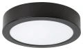 Plafon łazienkowy Shaun czarny Ø 22cm. LED 24W 4000K IP44 Rabalux 2692 | 5998250326924 noxbox lampynox www.lampynox.pl