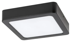 Shaun czarny LED 24W 4000K IP44 Plafon łazienkowy