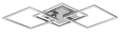 Lampa sufitowa Sigurd chrom LED 43W 3000K Rabalux 3200 | 5998250332000 noxbox lampynox www.lampynox.pl
