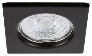 Spot relight czarny GU10 Oczko sufitowe kwadratowe