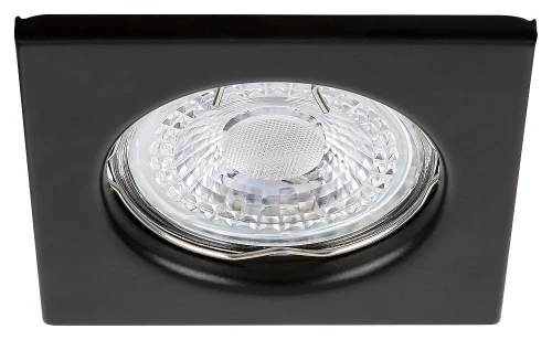 Oczko sufitowe kwadratowe Spot relight czarny GU10 Rabalux 2150 | 5998250321509 noxbox lampynox www.lampynox.pl