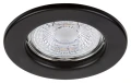 Oczko sufitowe okrągłe Spot relight czarny GU10 Rabalux 2151 | 5998250321516 noxbox lampynox www.lampynox.pl
