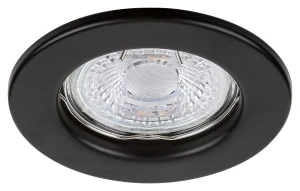 Spot relight czarny GU10 Oczko sufitowe okrągłe