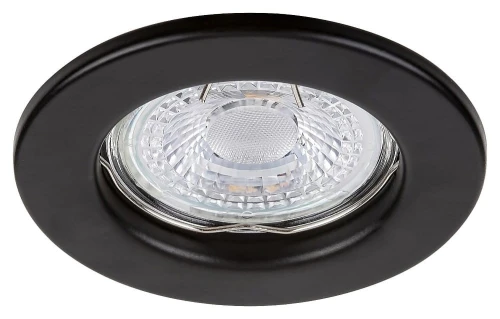 Oczko sufitowe okrągłe Spot relight czarny GU10 Rabalux 2151 | 5998250321516 noxbox lampynox www.lampynox.pl
