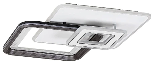 Lampa sufitowa ściemnialna Stregobor szary | biały LED dim. 48W 3000-4000-6000K Pilot Rabalux 2937 | 5998250329376 noxbox lampynox www.lampynox.pl