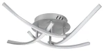 Tatjana srebrny LED 30W 4000K Lampa sufitowa