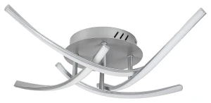Tatjana srebrny LED 30W 4000K Lampa sufitowa
