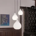 Lampa wisząca Drops biały Ø17cm. E14 Halo design 407917 | 5703638407917 noxbox lampynox www.lampynox.pl