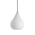Drops biały Ø23cm. E27 Lampa wisząca