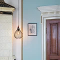 Lampa wisząca Drops czarny | mahoń Ø17cm. E27 halo design 990891 | 5703638990891 noxbox lampynox www.lampynox.pl