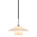 Lampa wisząca Scandinavia biały | chrom Ø20cm. G9 halo design 733644 | 5705639733644 noxbox lampynox www.lampynox.pl