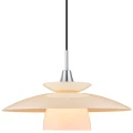 Lampa wisząca Scandinavia biały | chrom Ø40cm. E27 halo design 733651 | 5705639733651 noxbox lampynox www.lampynox.pl