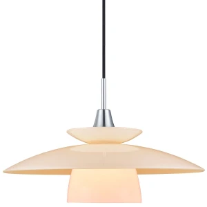 Scandinavia biały | chrom Ø40cm. E27 Lampa wisząca